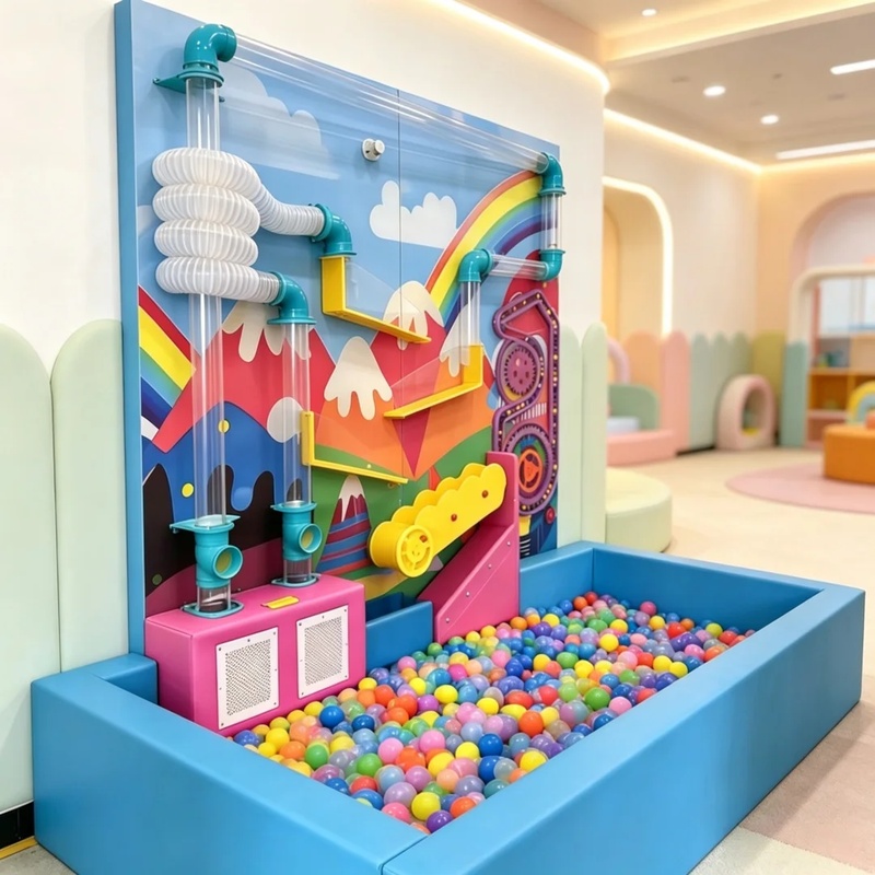 Party Games No Equipment - แผงกิจกรรมสำหรับเด็กแบบเกมผนังสัมผัสที่สร้างบรรยากาศด้วยการจัดสีตามสั่ง อุปกรณ์สนามเด็กเล่นในร่มสำหรับให้เช่าในห้างสรรพสินค้า คาเฟ่ และงานปาร์ตี้