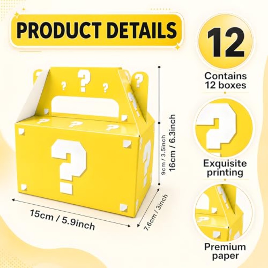 กล่องขนมวันเกิดลายเครื่องหมายค - Party Games Questions For Adults บทวิจารณ์และราคา