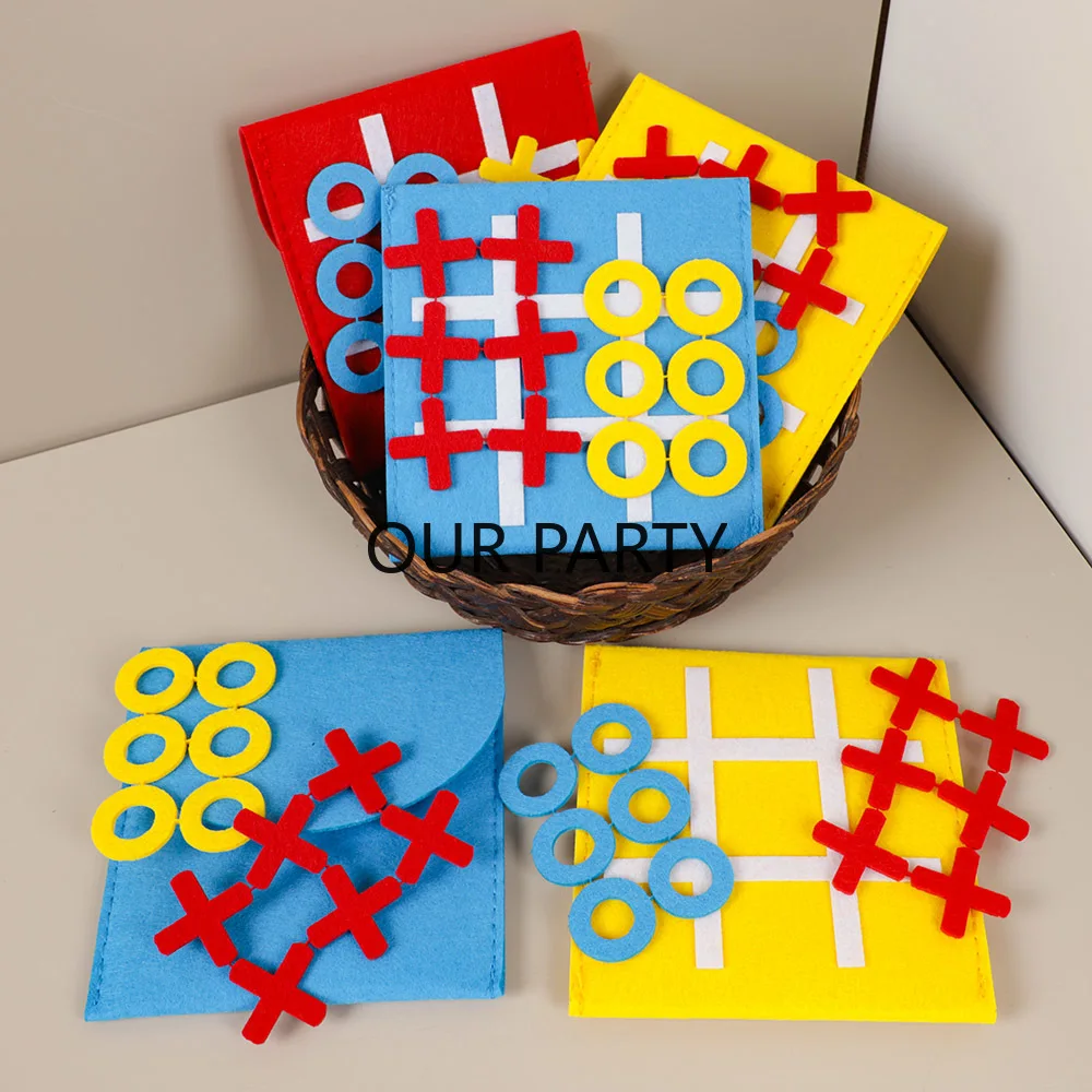 5 ชุด Felt Tic Tac Toe ครอบครั - Party Games Easter For Family บทวิจารณ์และราคา