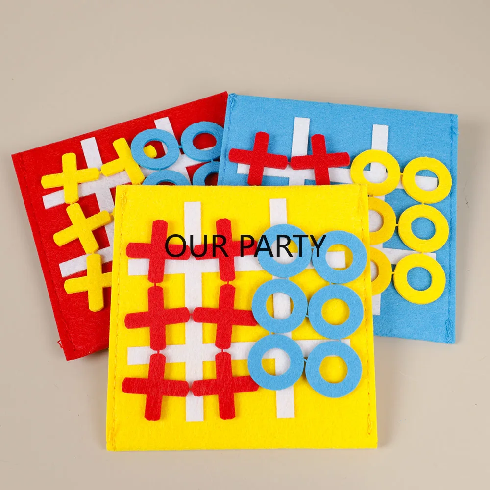 5 ชุด Felt Tic Tac Toe ครอบครั - Party Games Easter For Family บทวิจารณ์และราคา