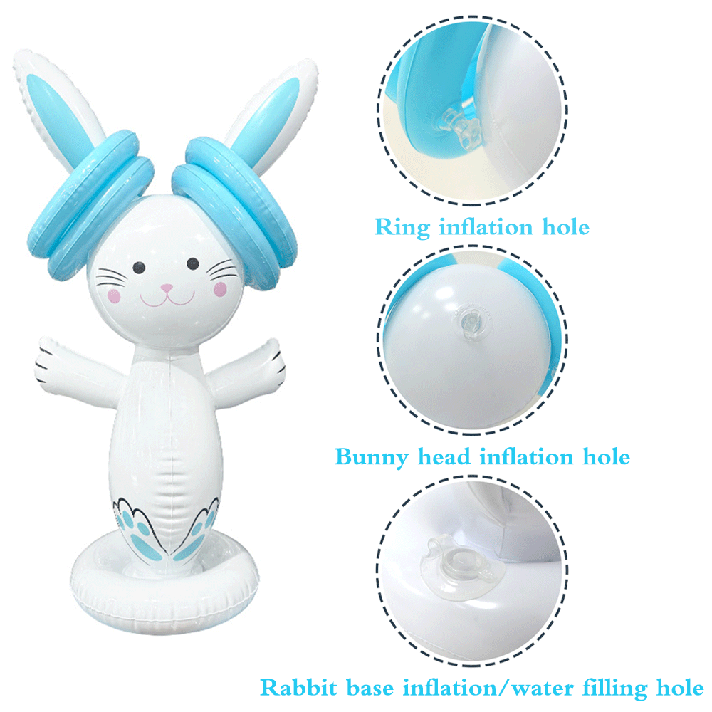 เกมโยนห่วงกระต่ายเป่าลมสำหรับเ - Party Games Easter For Family บทวิจารณ์และราคา