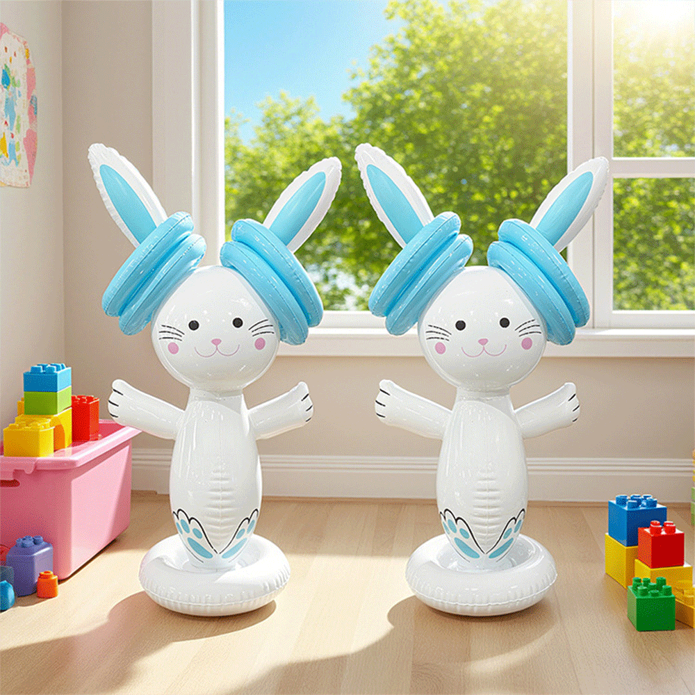เกมโยนห่วงกระต่ายเป่าลมสำหรับเ - Party Games Easter For Family บทวิจารณ์และราคา