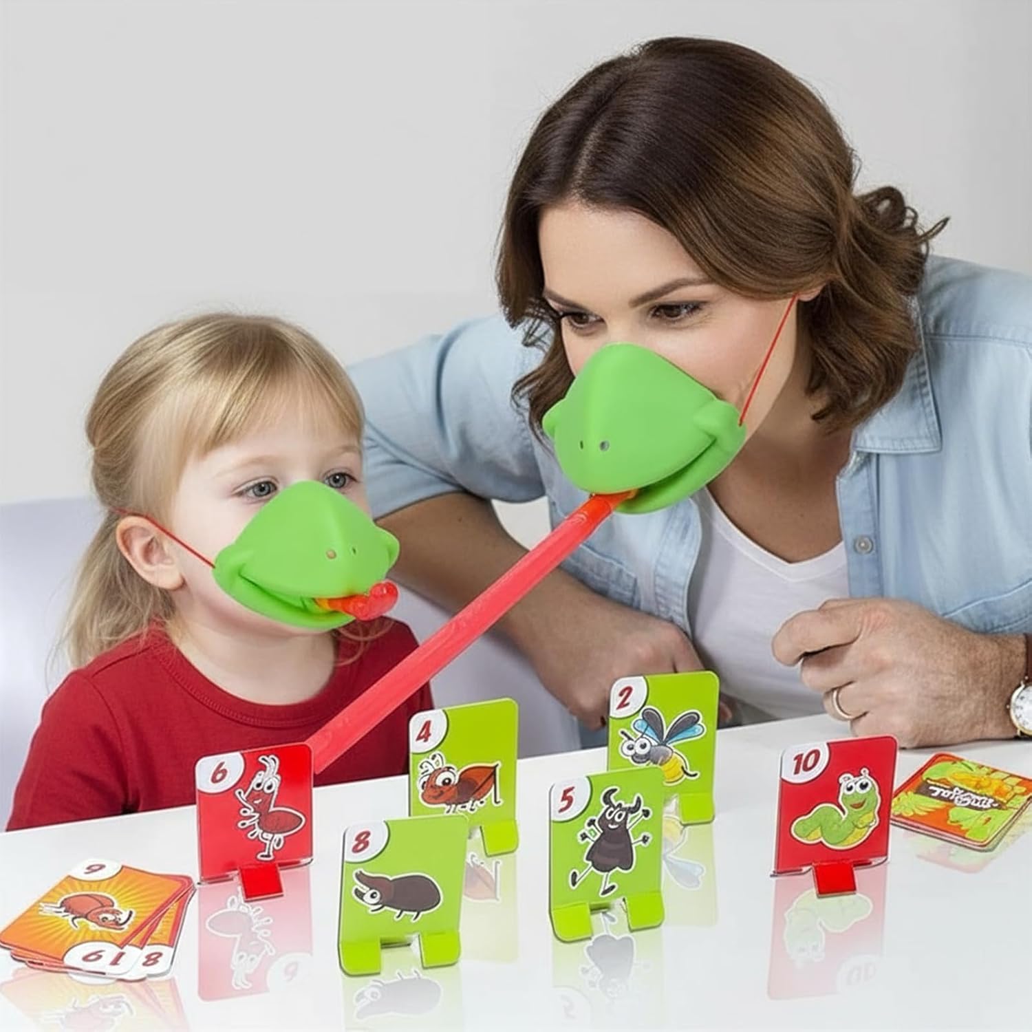 เกมยิงลิ้นกบ 6 ชุด พร้อมหน้ากา - Party Games Easter For Kids บทวิจารณ์และราคา