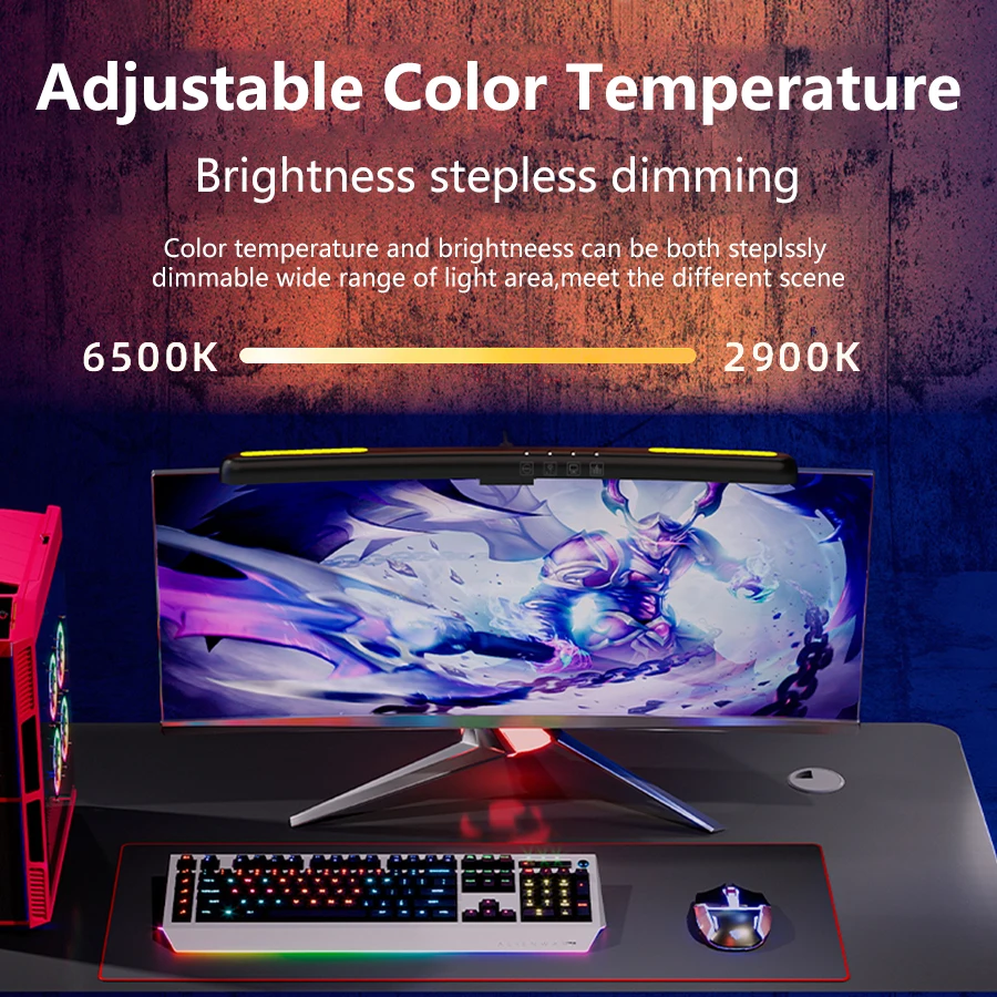 USB Stepless Dimming หน้าจอแขว - Party Games On Switch บทวิจารณ์และราคา