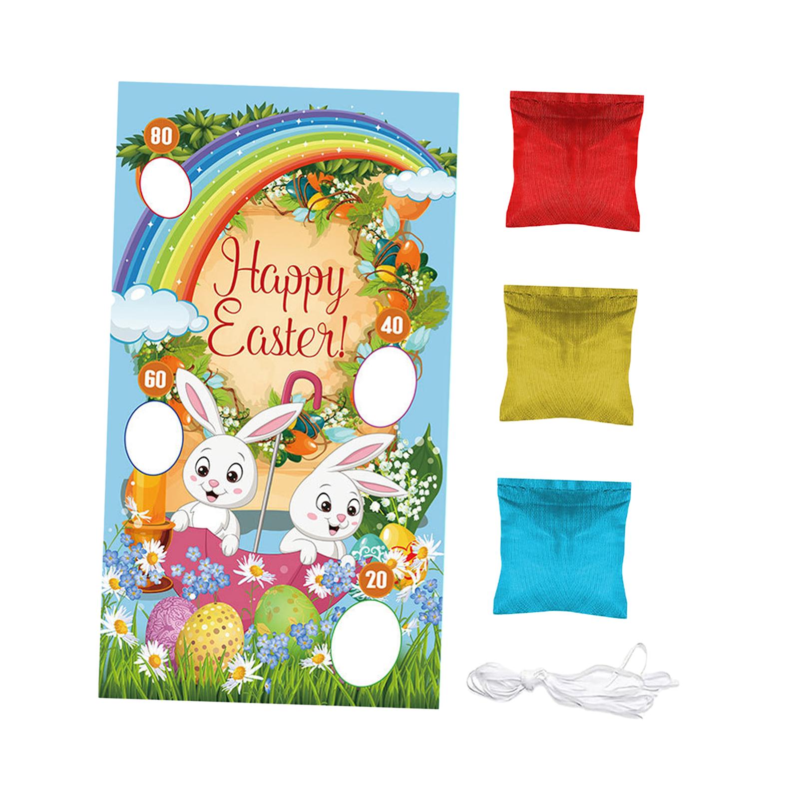 ป้ายตกแต่งงานปาร์ตี้เกมโยนถุงถ - Party Games Easter For Family บทวิจารณ์และราคา